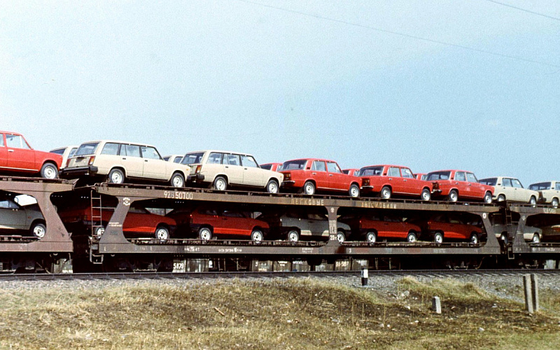 汽车的铁路运输
